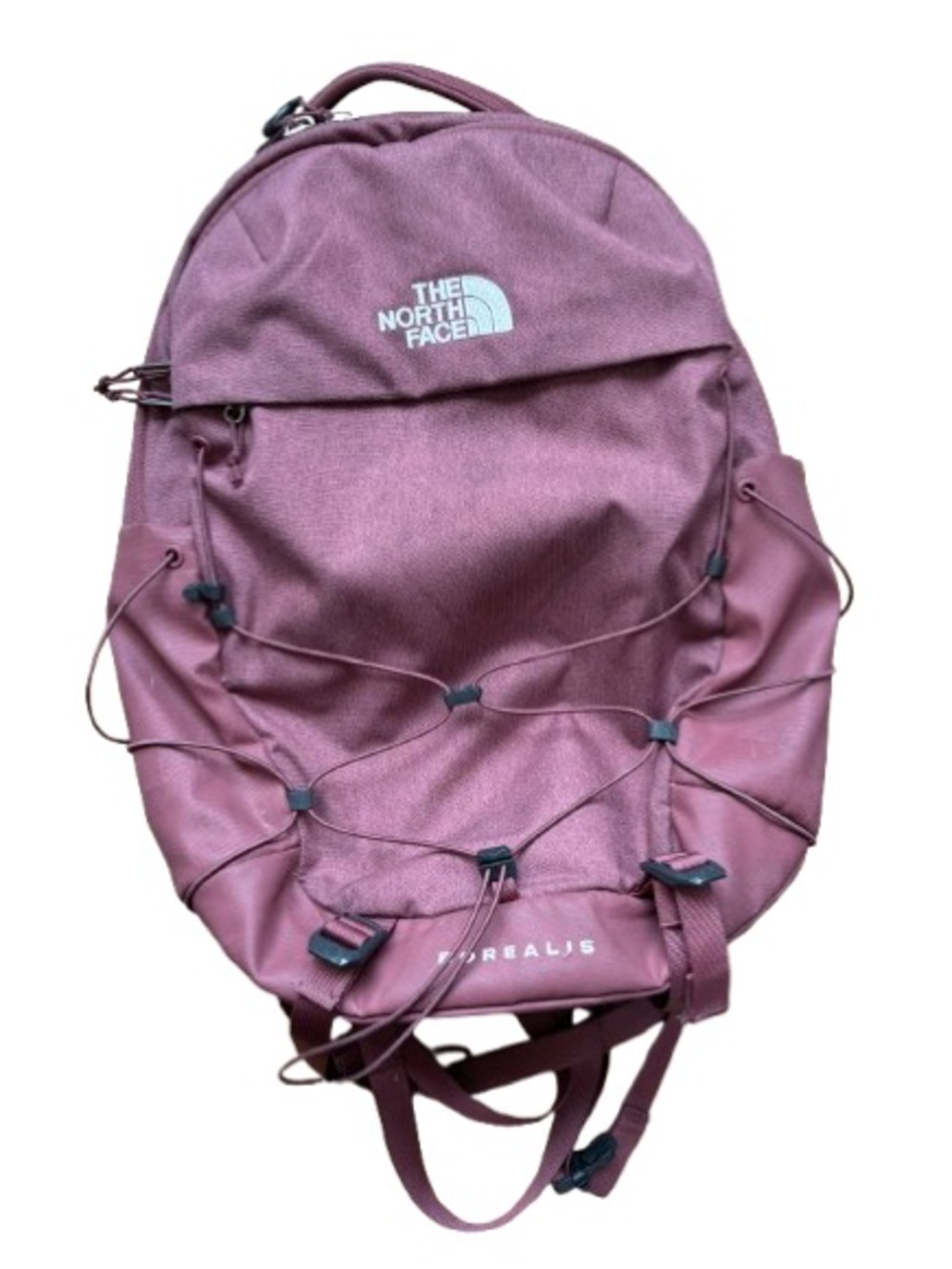 The North Face Women's Maroon/Purple Borealis-style Backpack